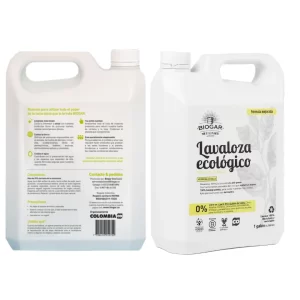 Jabón Lavaloza ecológico Biogar en krino en presentacion de galón para recargar en casa y disminuir residuos