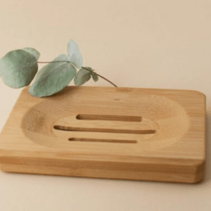 Jabonera de Bambú antideslizante