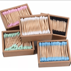 Copitos de bambú y algodón