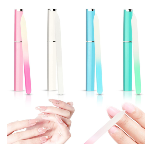 Lima de Uñas de Cristal con Estuche