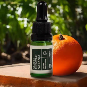 Aceite esencial de naranja biogar, todo el poder de este fruto en tus manos