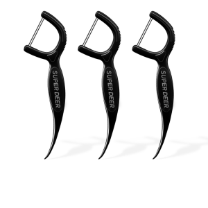 Super deer, hilo dental de carbon de bambu en krino