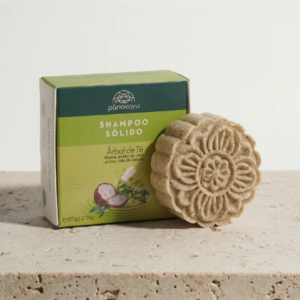 Champu Sólido de Menta y Árbol de té Panavayu