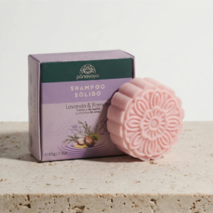 Champú Sólido Reparador y Fortalecedor Lavanda y Romero