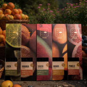 Incienso natural premium sagrada madre en krino linea frutal